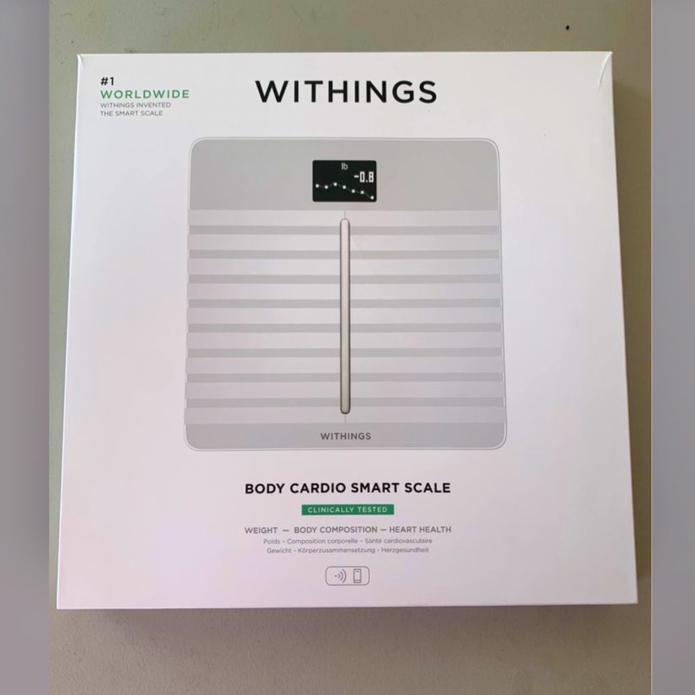 NEW! Withings body cardio smart scale